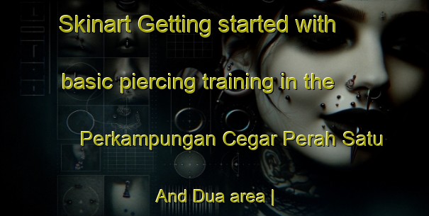 Skinart Getting started with basic piercing training in the Perkampungan Cegar Perah Satu And Dua area | PiercingTraining | PiercingClasses | SkinartTraining-Malaysia